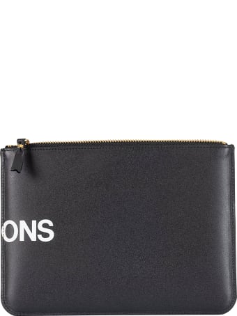 Comme des Garçons Shirt Boy Logo Print Wallet