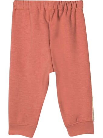 Chloé Pink Sports Trousers Chloé Kids