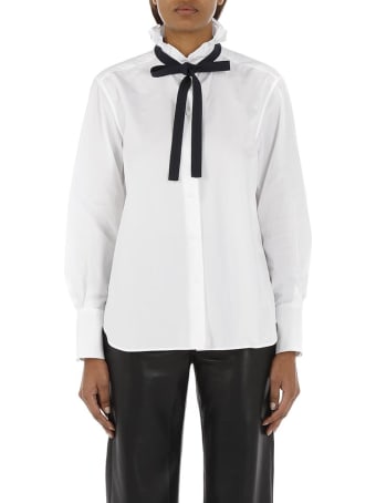 Chloé High-neck Cotton Shirt