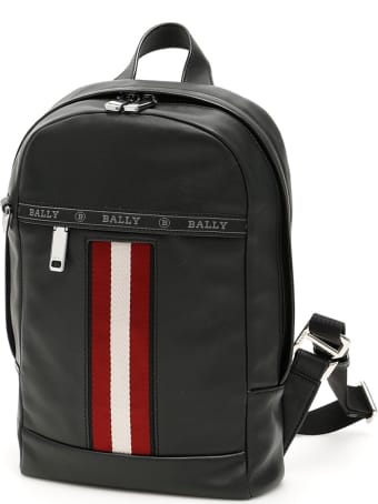 Bally Trainspotting Hari Leather Backpack