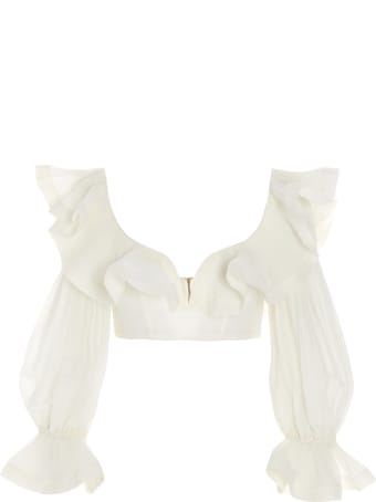Zimmermann 'the Lovestruck Cropped' Top