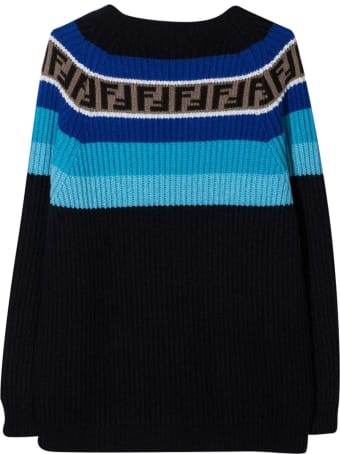 Fendi Blue Sweater