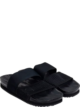 Adidas by Stella McCartney Asmc Lette Flats In Black Synthetic Fibers