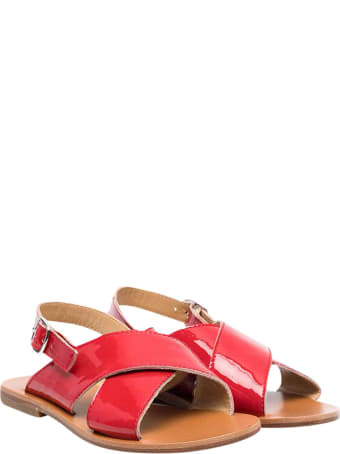 Gallucci Teen Red Sandals