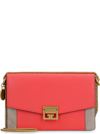 Givenchy Gv3 Leather Wallet On Chain