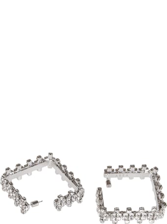 AREA Silver-tone Brass Earrings