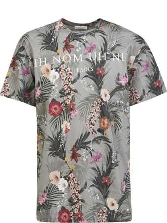 ih nom uh nit Flow & Logo Print T-shirt