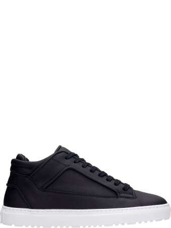 Etq Mt 02 Sneakers In Black Leather