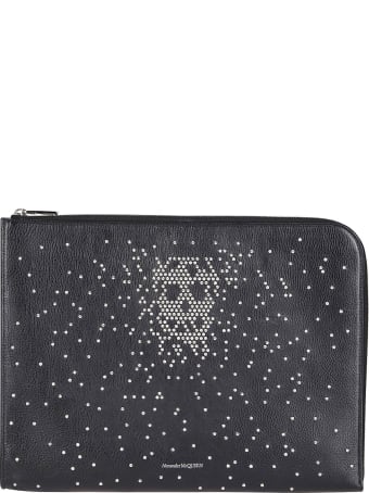 Alexander McQueen Pouch In Pelle Nera