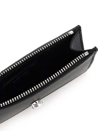 Alexander McQueen Skull Card Holder Pouch