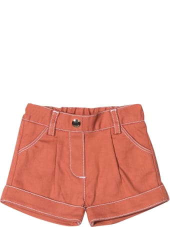 Chloé Brick Shorts Chloé Kids