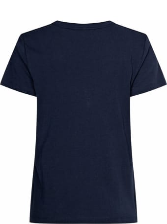 Tommy Hilfiger Blue Cotton T-shirt