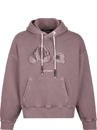 Palm Angels Logo Cotton Hoodie