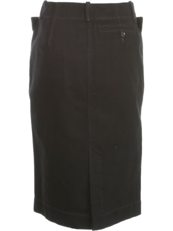 Lemaire Denim Straight Skirt