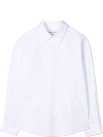 Paolo Pecora White Stretch Cotton Shirt