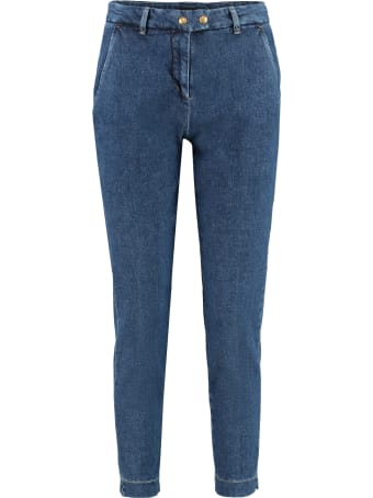 Pinko Regular-fit Cropped Jeans