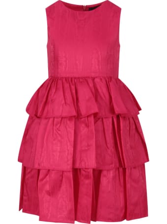 Oscar de la Renta Fuchsia Dress For Girl