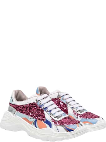 Emilio Pucci Multicolor Sneakers Teen