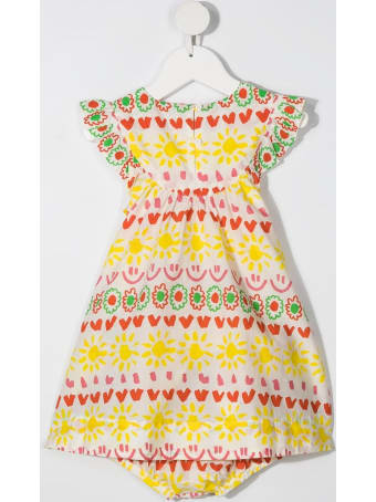 Stella McCartney Kids Girl Happy Stripes Jersey Dress