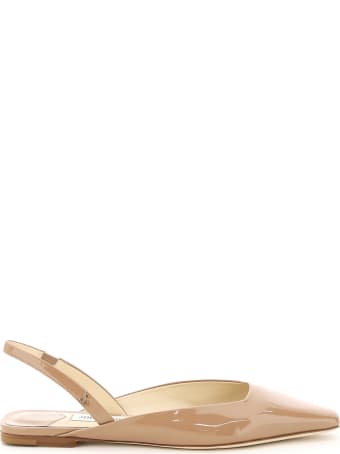Jimmy Choo Gini Flat Slingback Ballet Flats