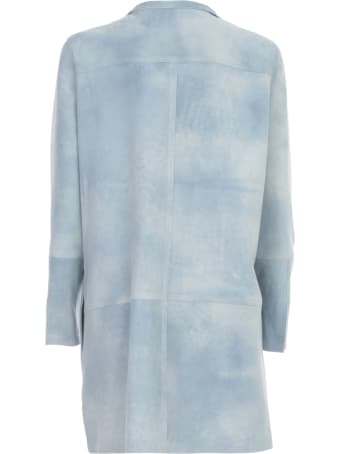 Sylvie Schimmel Leather Overcoat
