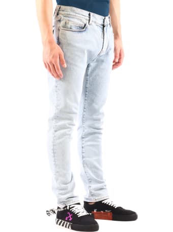 Off-White Diagonals Skinny Jeans