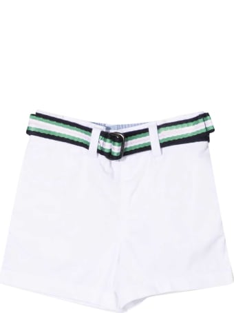 Ralph Lauren White Shorts With Belt