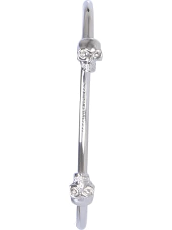 Alexander McQueen Thin Skull Bracelet