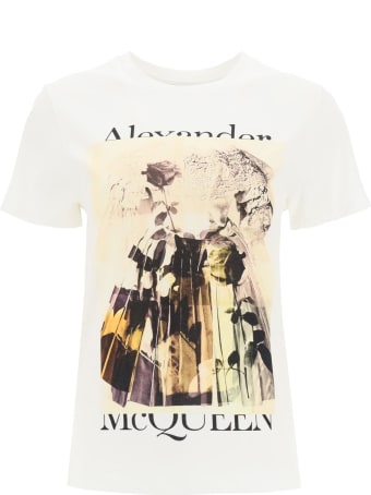Alexander McQueen Trompe L'oeil Print T-shirt
