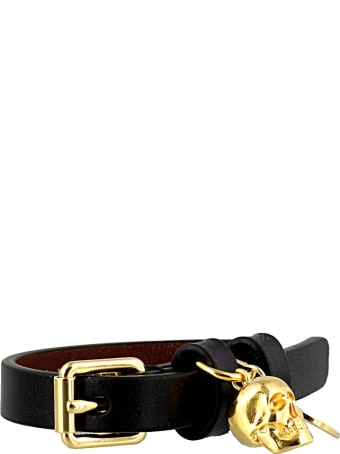 Alexander McQueen Bracelet Skull Single Wrap