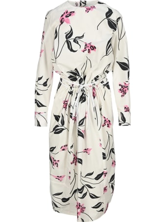 Marni Floral Print Dress
