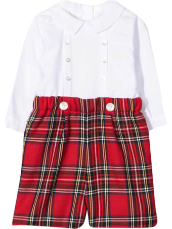 Mariella Ferrari Mariella Ferrari Checked Baby Suit