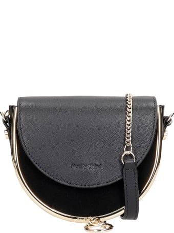 See by Chloé Mara Small Shoulder Bag In Black Leather