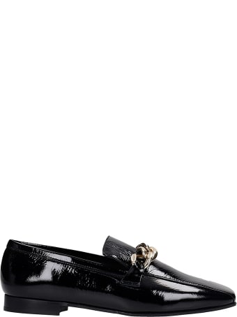 Fabio Rusconi Loafers In Black Patent Leather