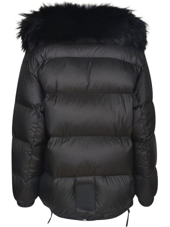 Mr & Mrs Italy Fur Applique Padded Jacket