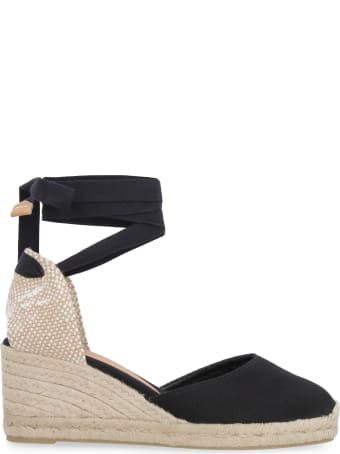 Castañer Carina Jute Wedge Espadrilles