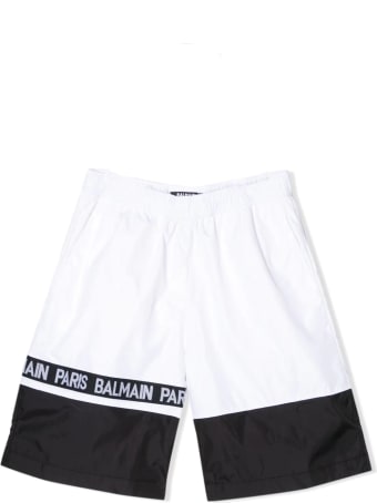 Balmain Swimsuit With Color-block Design