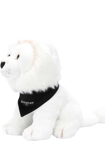 Givenchy White Lion Plush