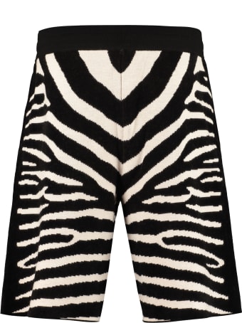 Burberry Wool-blend Jacquard Shorts