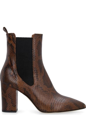Paris Texas Leather Ankle Boots