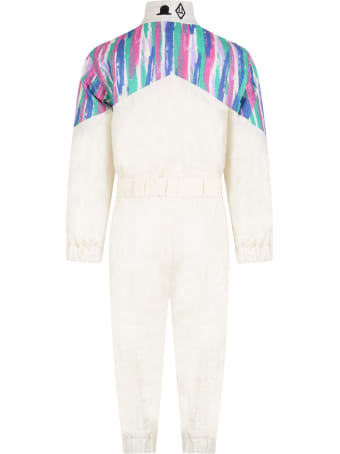 The Animals Observatory Ivory Overall For Kids