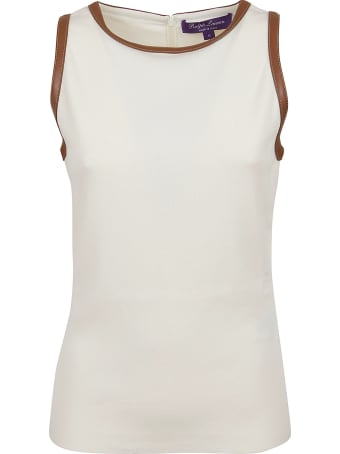 Ralph Lauren Black Label Halter Top Sleeveless Sweater