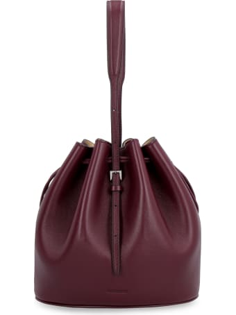 Jil Sander Mini Leather Bucket-bag