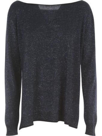 Nuur Boat Neck Open Sides Wool Sweater