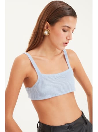 Antonella Rizza Top Bralette Liht Blue