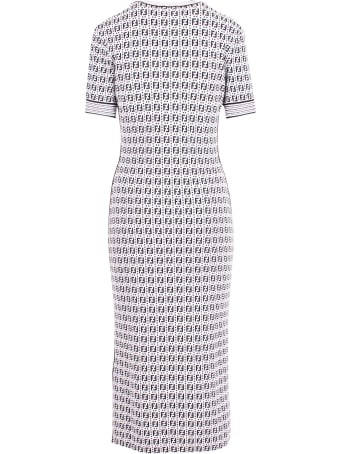 Fendi 'ff Motiv' Viscose Dress