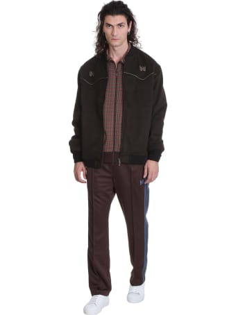 Needles Sweatshirt In Brown Polyester