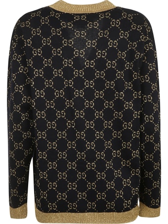 Gucci All-over Logo Cardigan