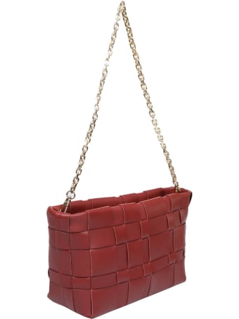 3.1 Phillip Lim Phillip Lim Odita Bag In Burgundy Braided Leather