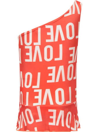 Gardner and the Gang Red "love" Swimsuit For Girl